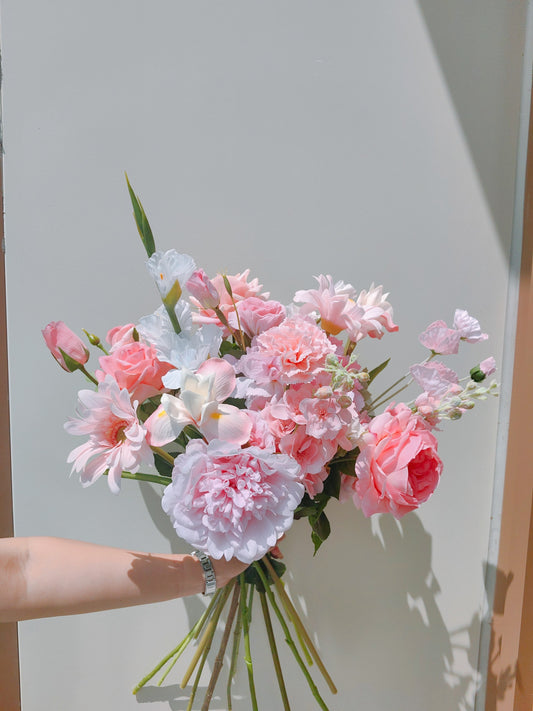 Blushing Pink Petal Paradise Bouquet beflorist